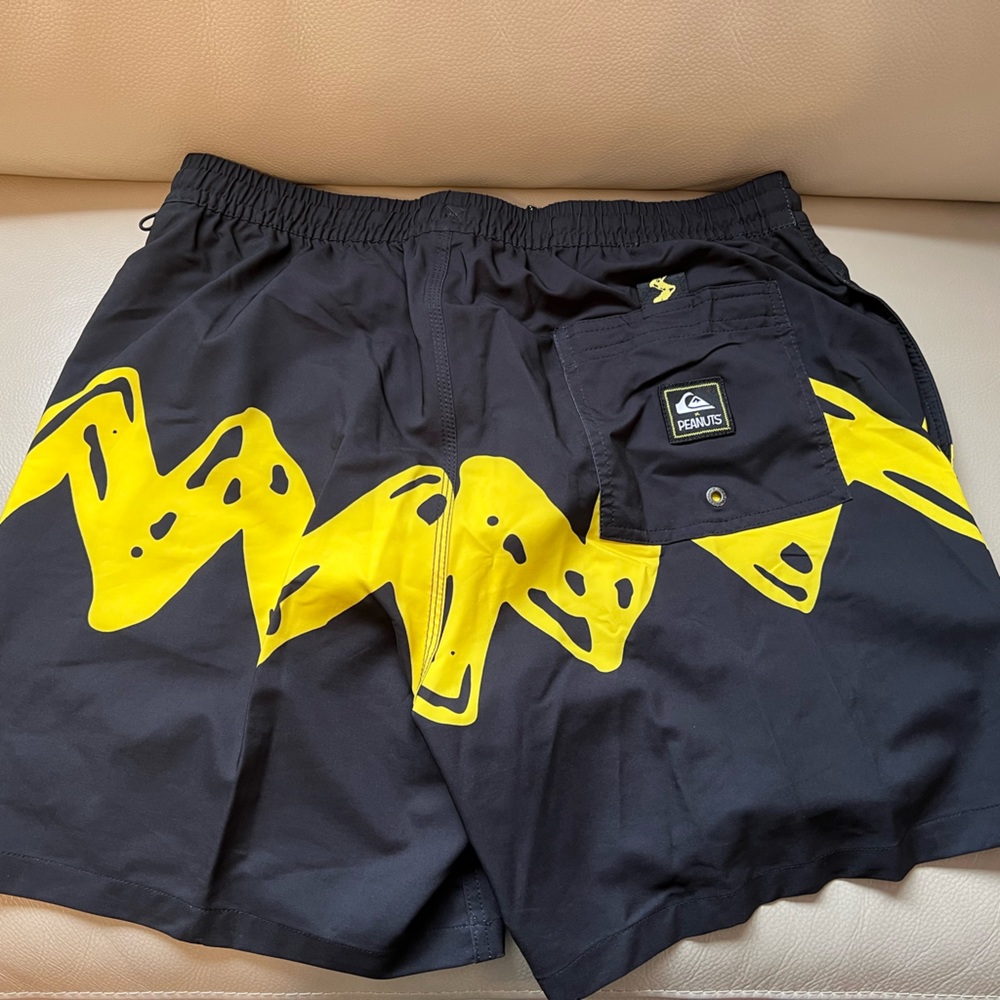 Quiksilver x Peanuts Men’s Swim Trunks—Never Worn!